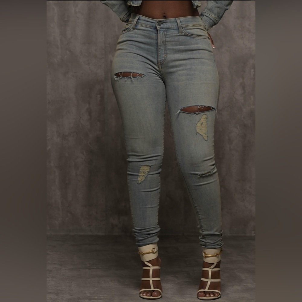 Milano di rouge heather denim jeans